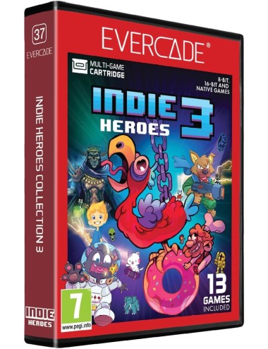 Cartucho Evercade - Indie Heroes Collection 3