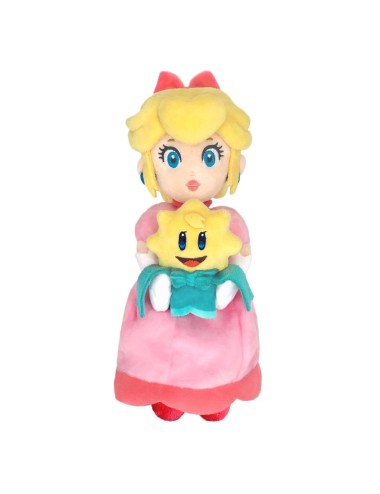 Nintendo Together+ - Peluche Princess Peach Showtime: Peach & Stella (25cm)