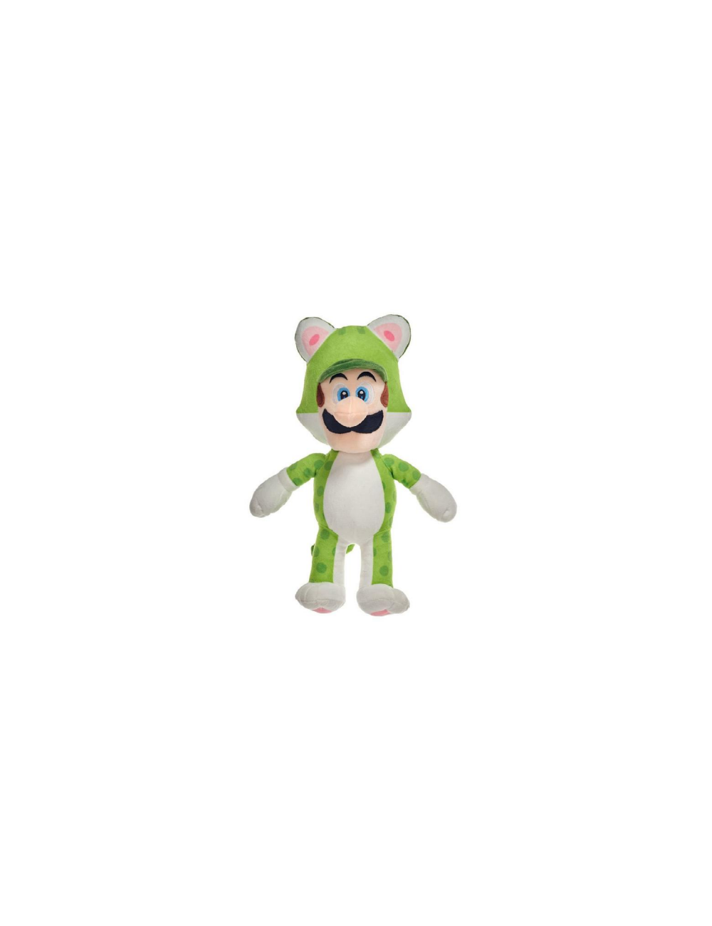 Nintendo Together+ - Peluche Super Mario 3D Land: Cat Luigi (25cm)