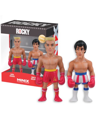 Figura Minix Movies: Rocky IV - Ivan Drago & Rocky Balboa (2-Pack)