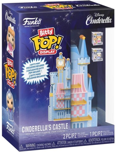 Figura Funko Bitty POP! Display: Disney Cinderella - Cinderella's Castle