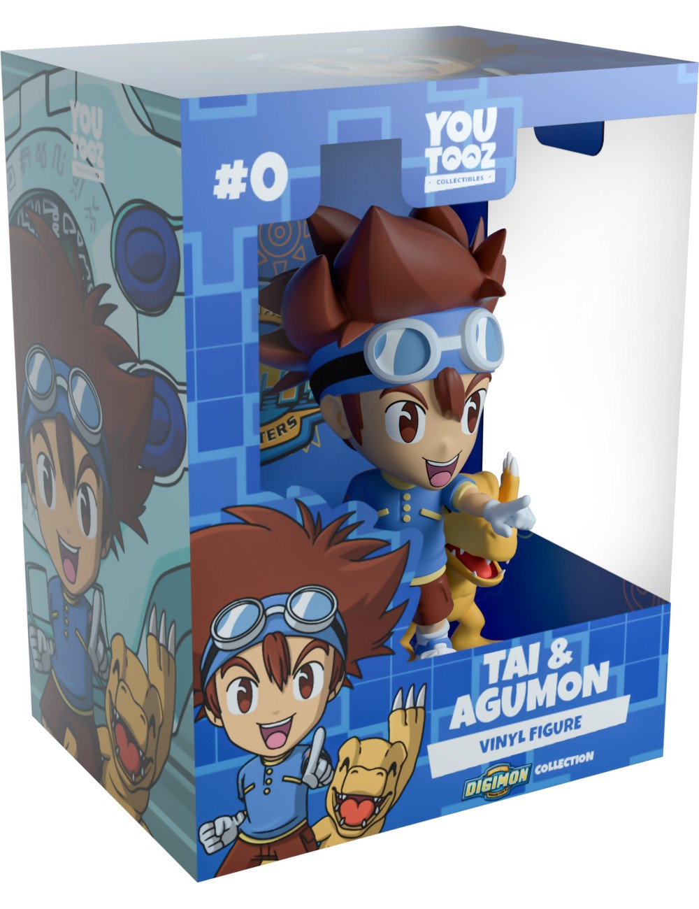 Figura Youtooz Digimon Tai and Agumon