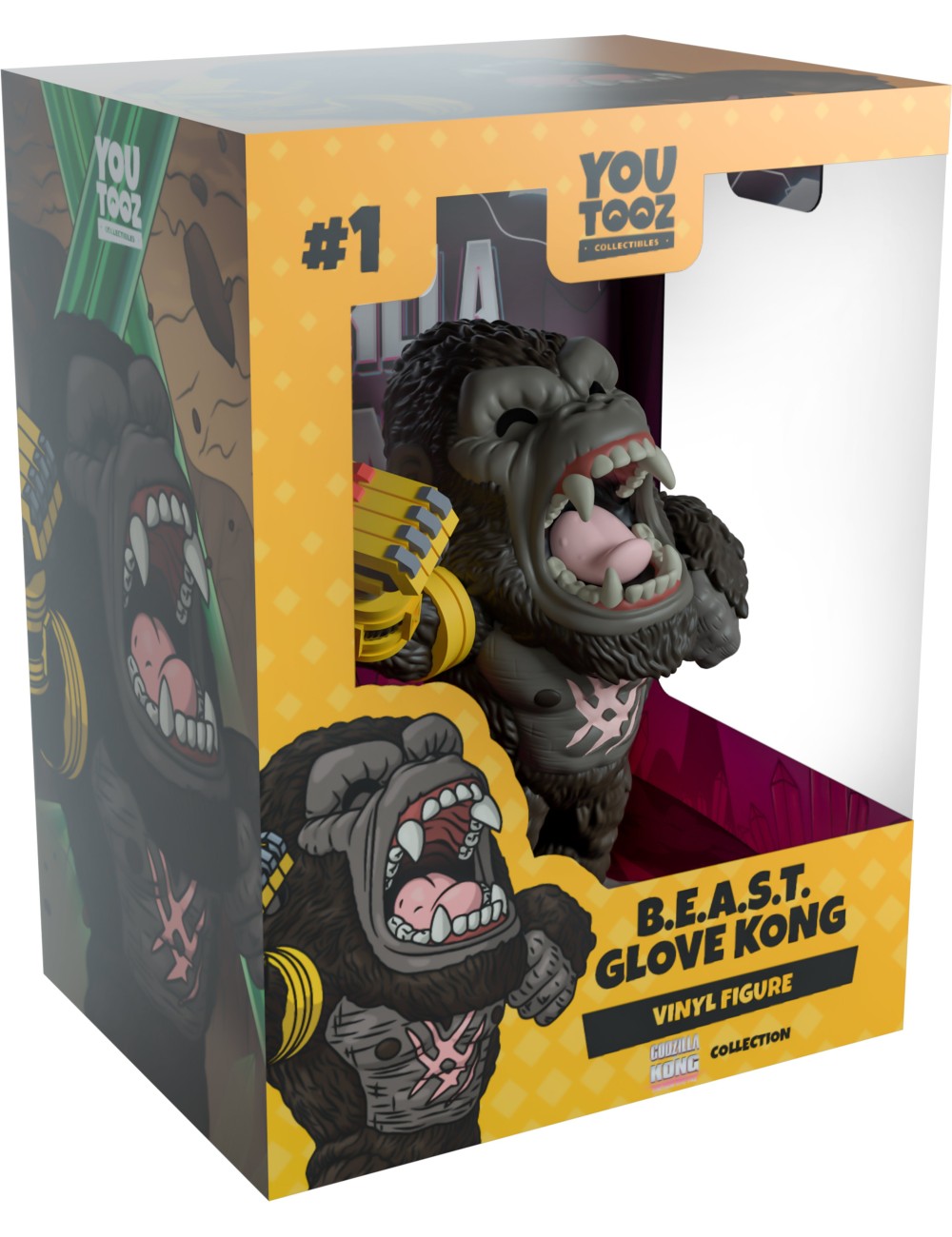 Figura Youtooz Godzilla x Kong: The New Empire B.E.A.S.T Glove Kong