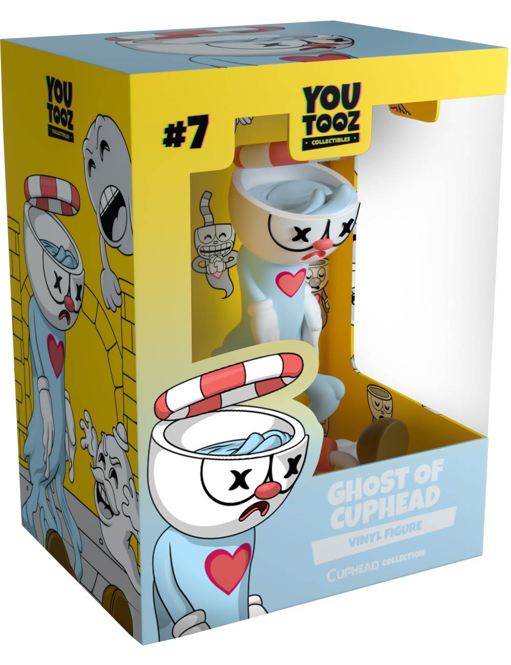 Figura Youtooz Cuphead Ghost of Cuphead