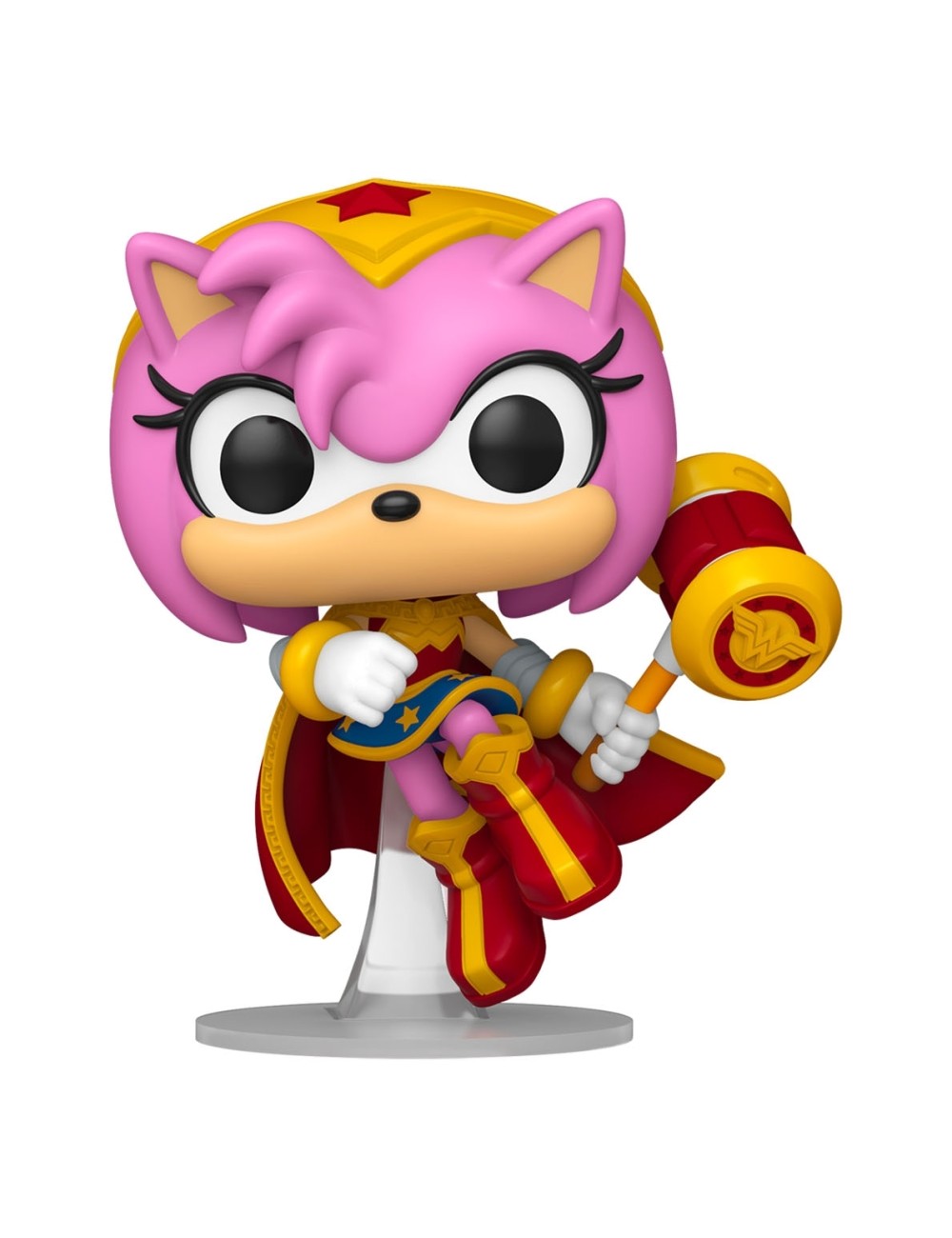 Figura Funko POP! Heroes: Justice League x Sonic The Hedgehog - Amy as Wonder Woman 595