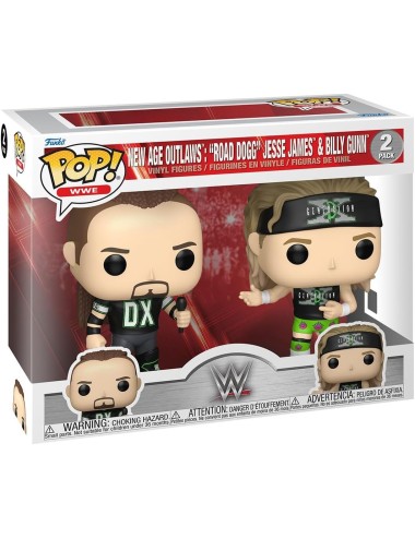 Figura Funko POP! WWE - New Age Outlaws: "Road Dogg" Jesse James & Billy Gunn (2 Pack)