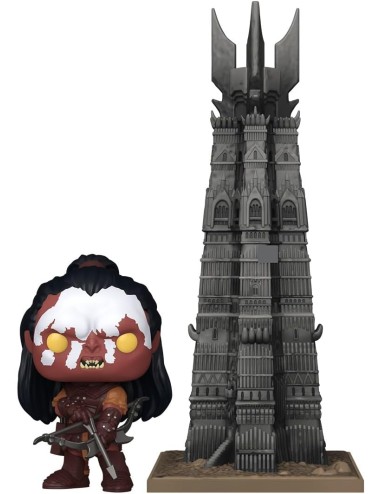 Figura Funko POP! Town: The Lord of the Rings - Lurtz with Orthanc 02
