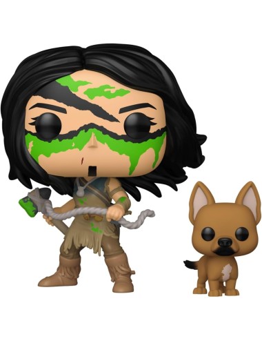 Figura Funko POP! Movies Plus: Prey - Naru with Sarii (Glows in the Dark) 1910