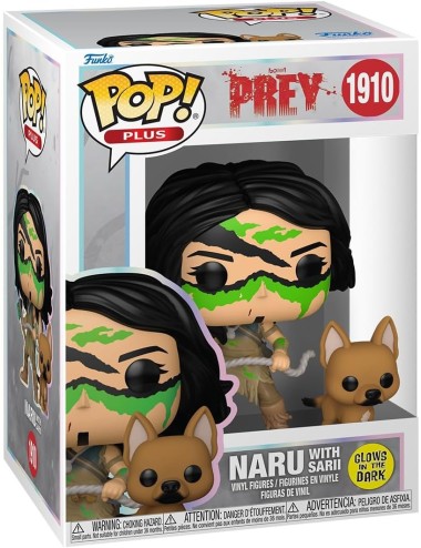 Figura Funko POP! Movies Plus: Prey - Naru with Sarii (Glows in the Dark) 1910