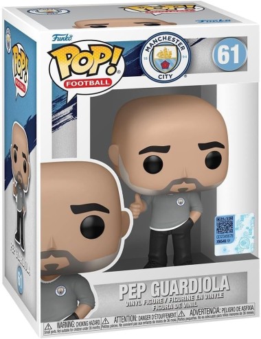 Figura Funko POP! Football: Manchester City - Pep Guardiola 61