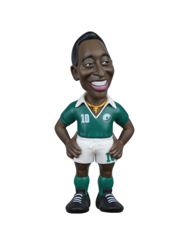 Minix - Football Stars 110D - Figura PVC 12 cm - Football Legend - New York Cosmos Pele