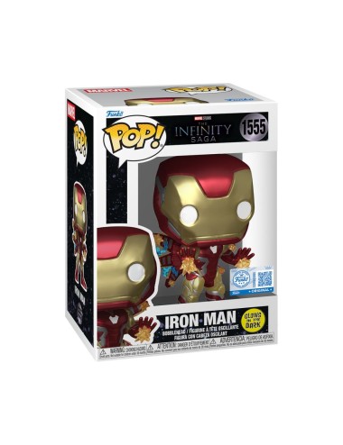 Figura Funko POP! Marvel Plus: The Infinity Saga - Iron-Man (Glows in the Dark) 1555