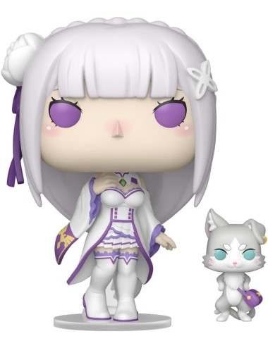Figura Funko POP! Animation: Re:Zero Starting Life in Another World - Emilia with Puck (POP! & Buddy) 2112