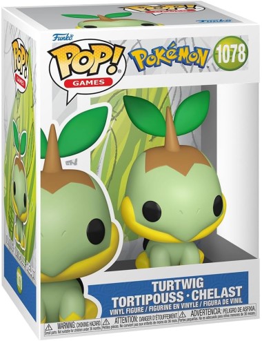Figura Funko POP! Games: Pokémon - Turtwig 1078