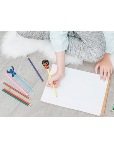 Pencil Toppers - Disney Stitch (2 Figuras + 1 Figura Surpresa)