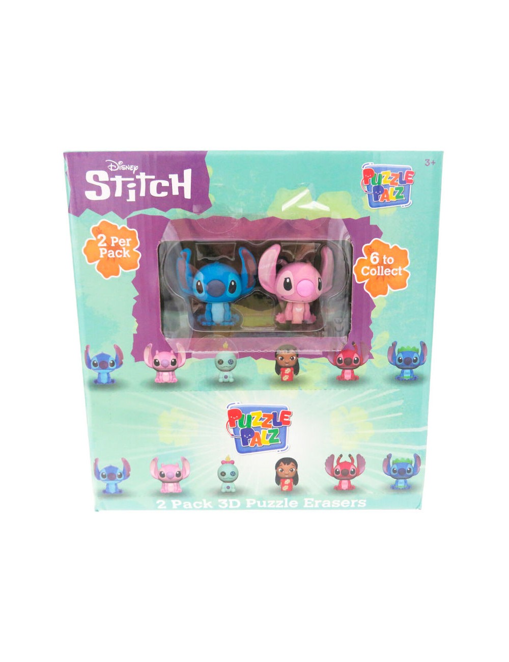 Figura Puzzle Palz: Disney - Lilo & Stitch (2 Pack / Sortido)