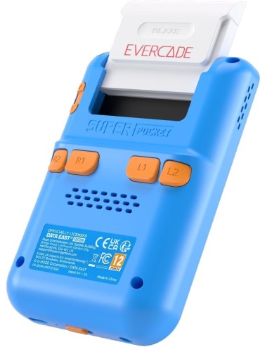 Consola Portátil Retro - Evercade Super Pocket: Data East (18 Jogos Incluídos)