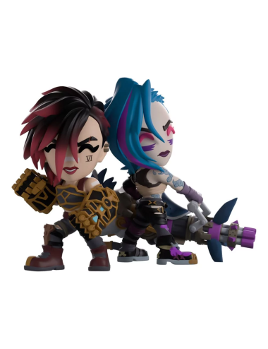Figura Youtooz Arcane Vi and Jinx (2-Pack)