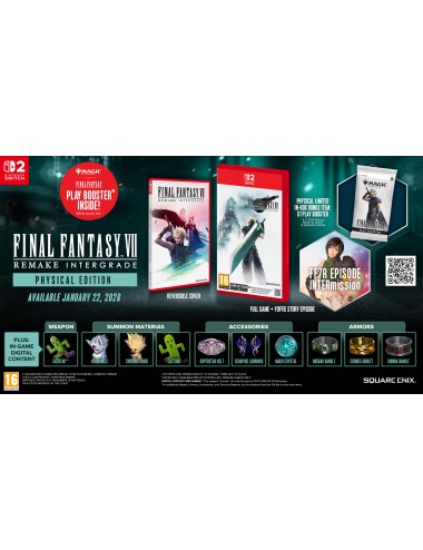 Final Fantasy VII Remake Intergrade Nintendo Switch 2