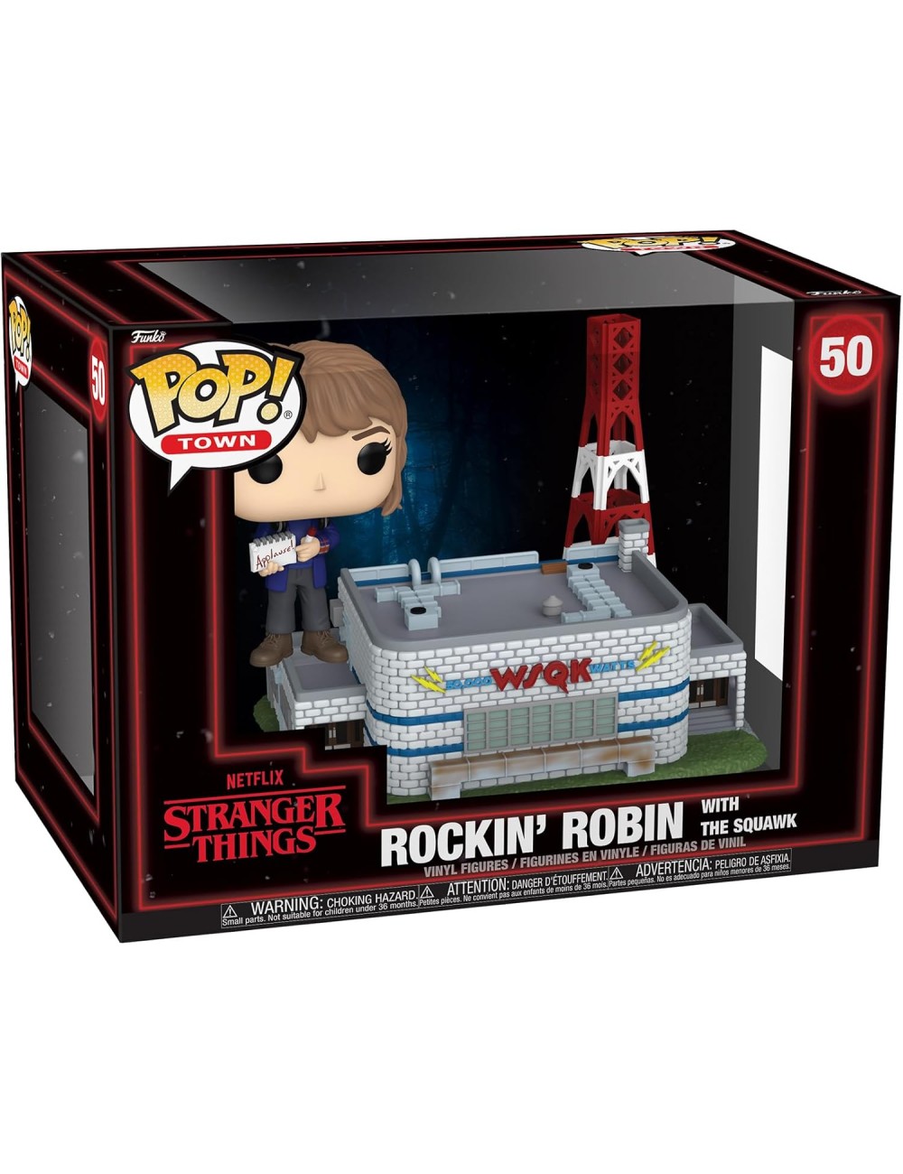 Figura Funko POP! Town: Stranger Things (Season 5) - Rockin' Robin with the Squawk 50