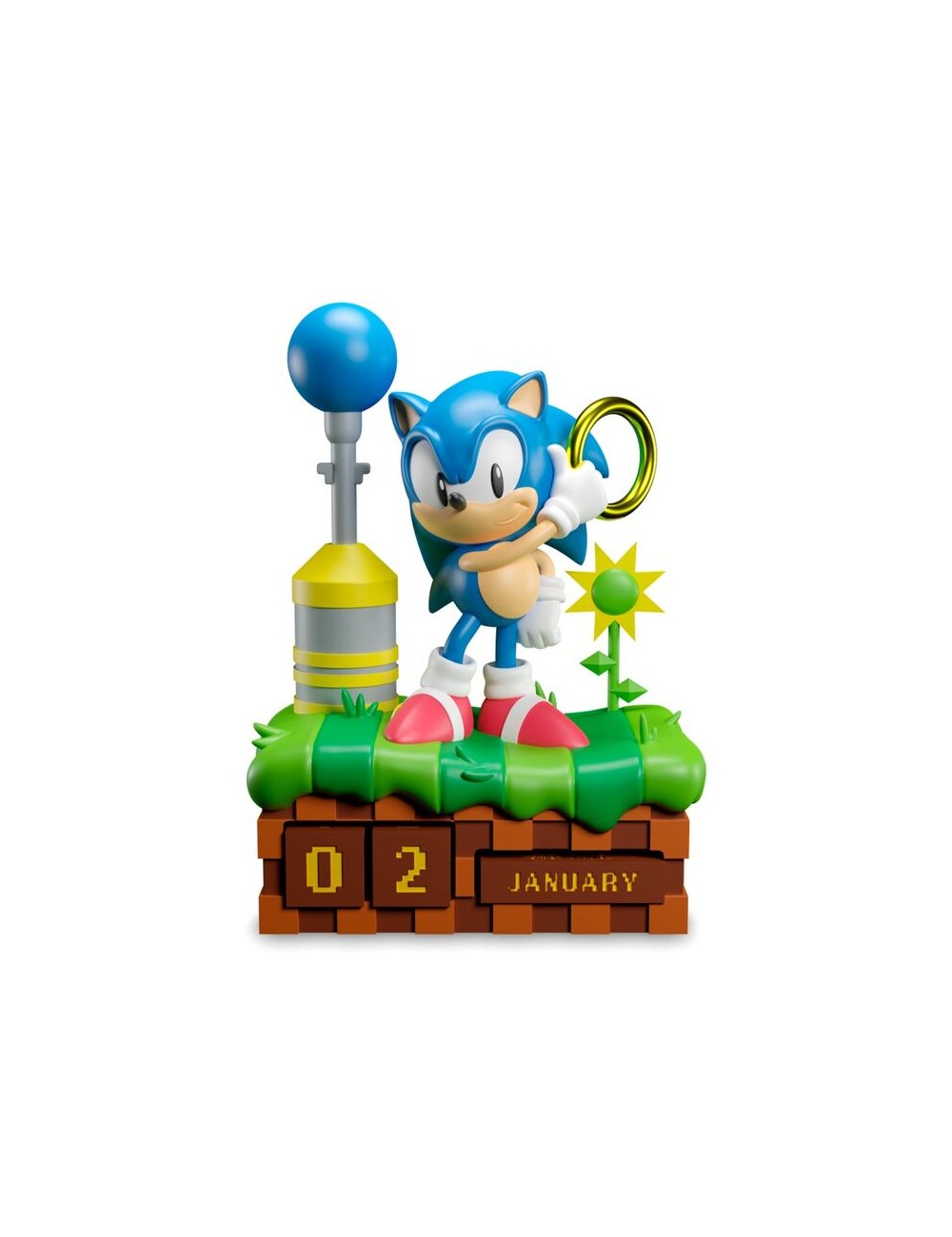 Calendario Perpetuo 3D Sonic the Hedgehog