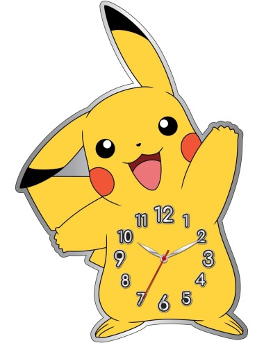 Relógio de Parede - Pikachu Silhouette