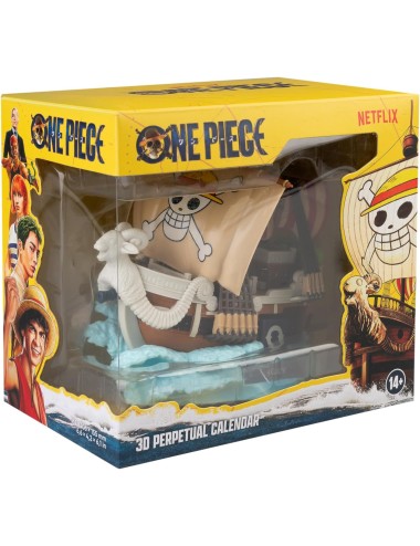 Calendario Perpetuo 3D One Piece Going Merry
