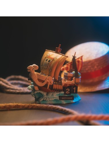 Calendario Perpetuo 3D One Piece Going Merry