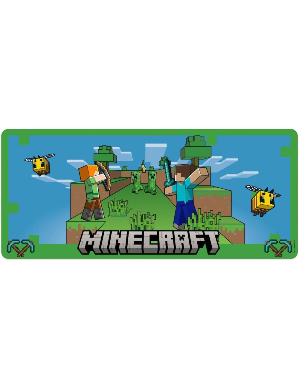 Tapete Rato XL - Minecraft (80x35cm)