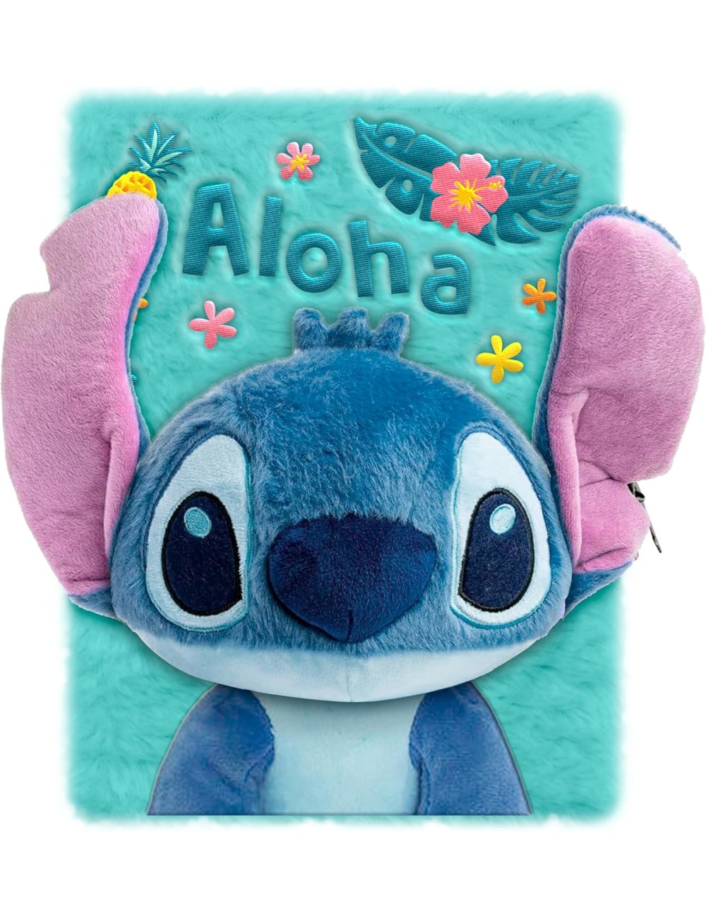 Caderno Pelúcia 3D - Disney Stitch