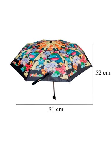 Guarda-Chuva Dobrável - Pokemon