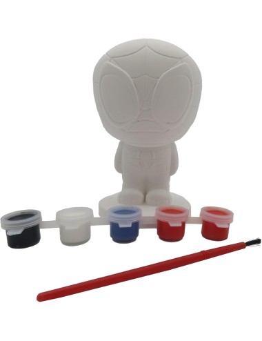 Figura de Gesso para Pintar - Marvel Spiderman