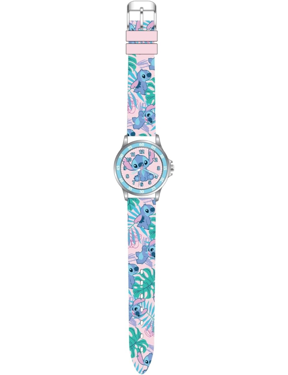 Relógio Analógico Time Teacher Watch - Disney Stitch