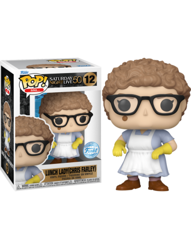 Figura Funko POP! SNL: Saturday Night Live 50 - Lunch Lady (Chris Farley) 12