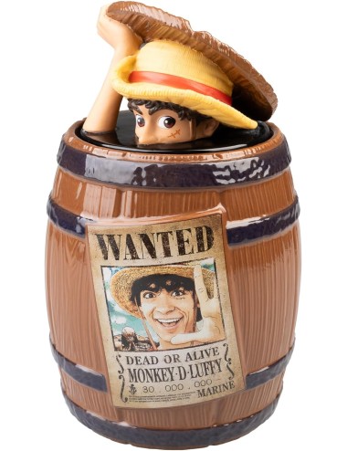 Pote para Biscoitos - Netflix: One Piece Luffy