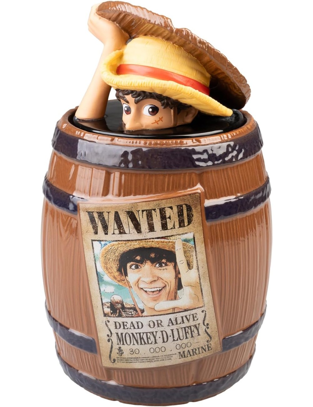 Pote para Biscoitos - Netflix: One Piece Luffy