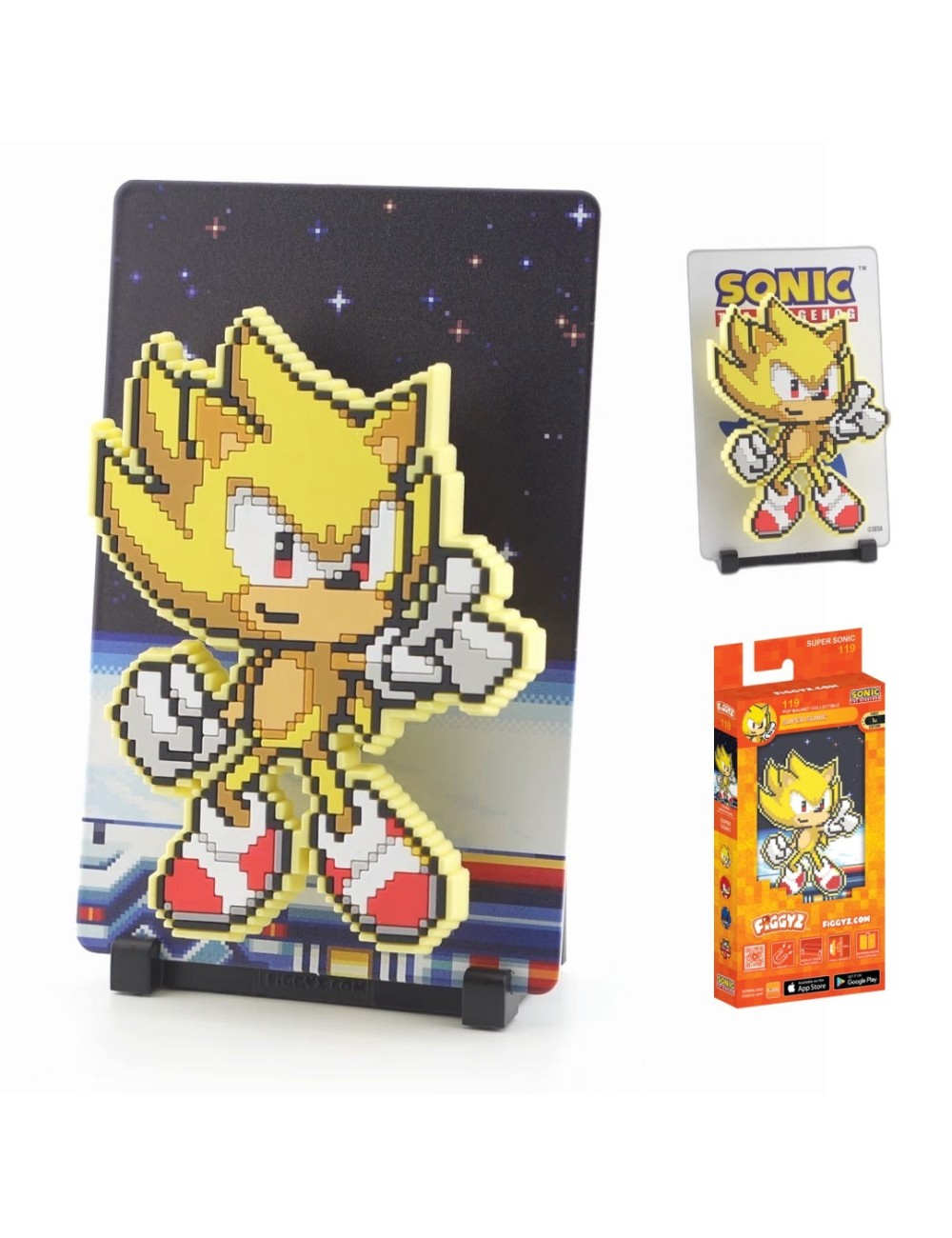 Figura FiGGYZ - Sonic the Hedgehog (Modern) - Super Sonic 119