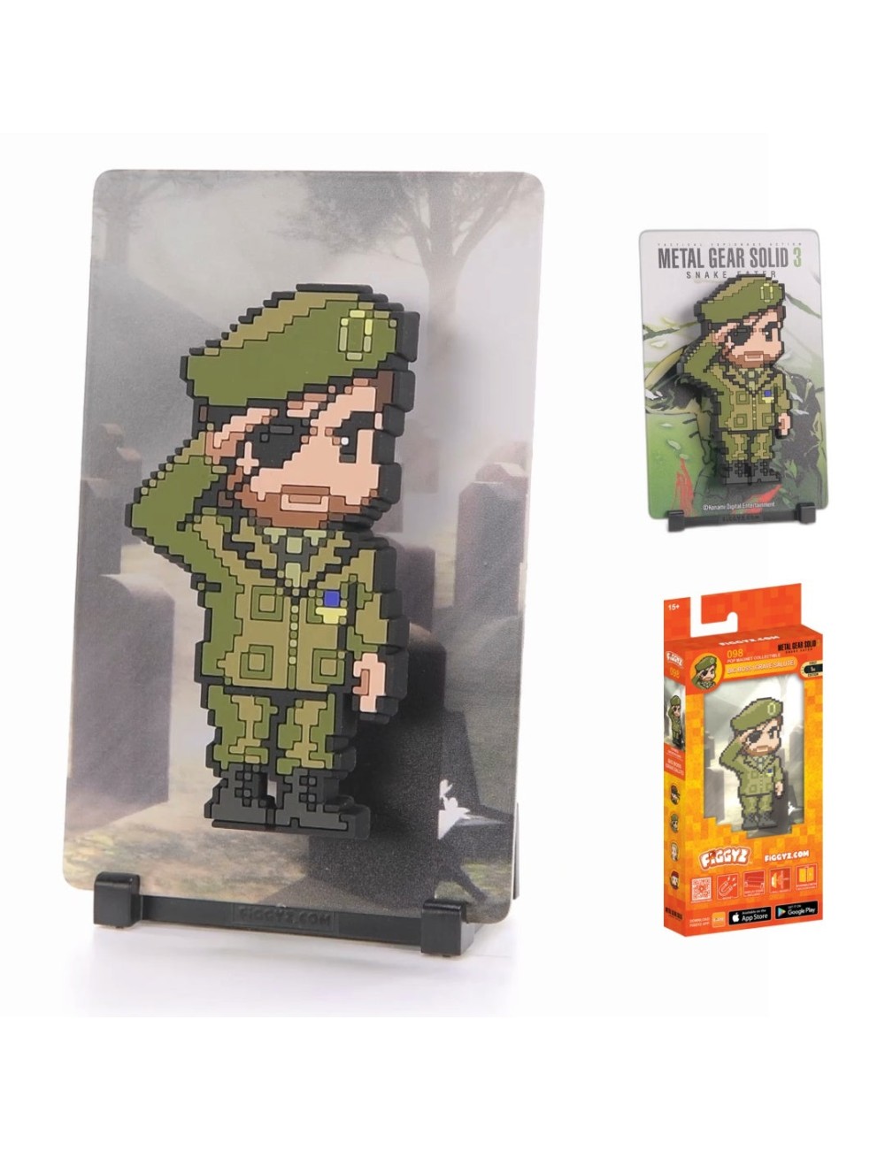 Figura FiGGYZ - Metal Gear Solid 3 - Big Boss (Grave Salute) 098