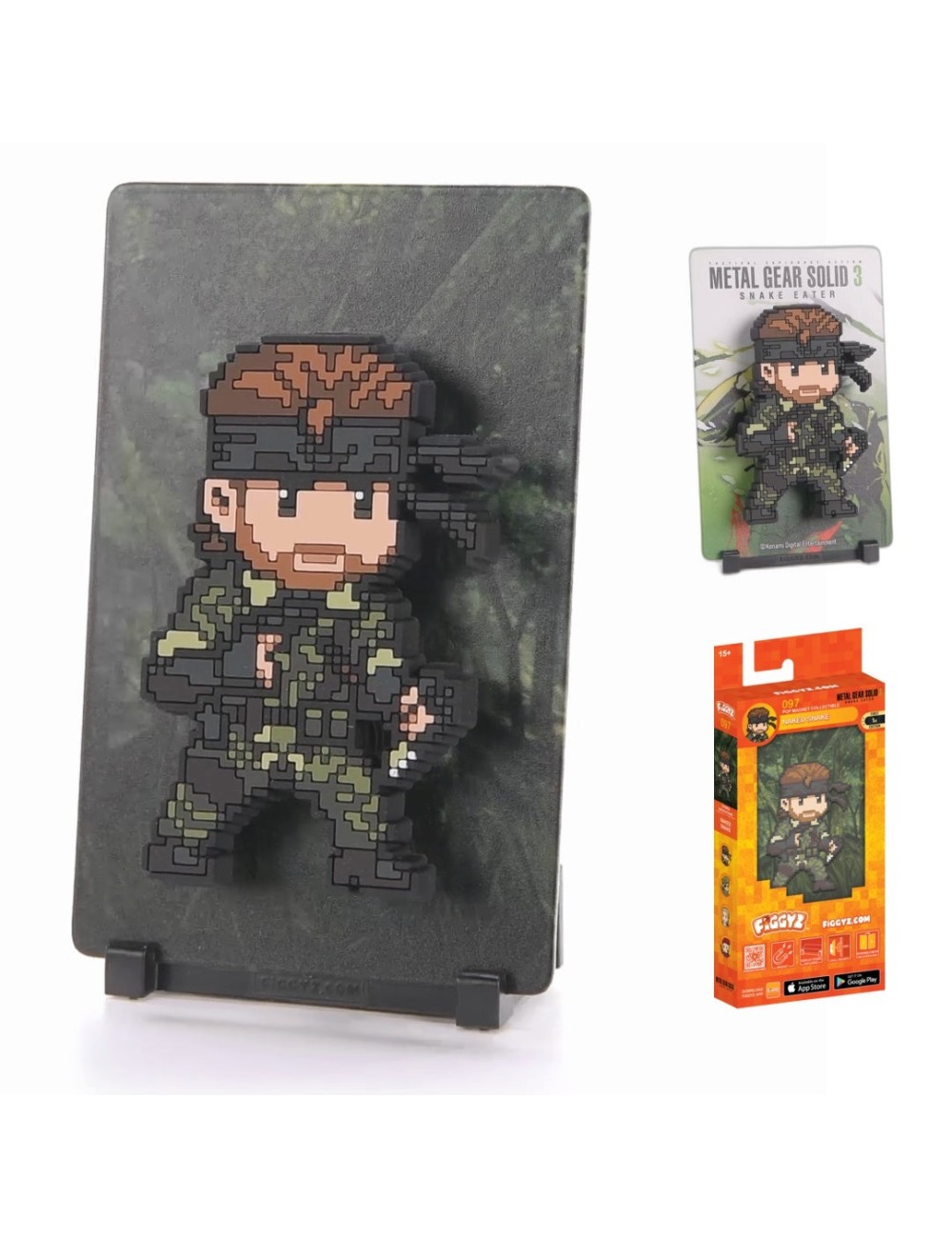 Figura FiGGYZ - Metal Gear Solid 3 - Naked Snake 097