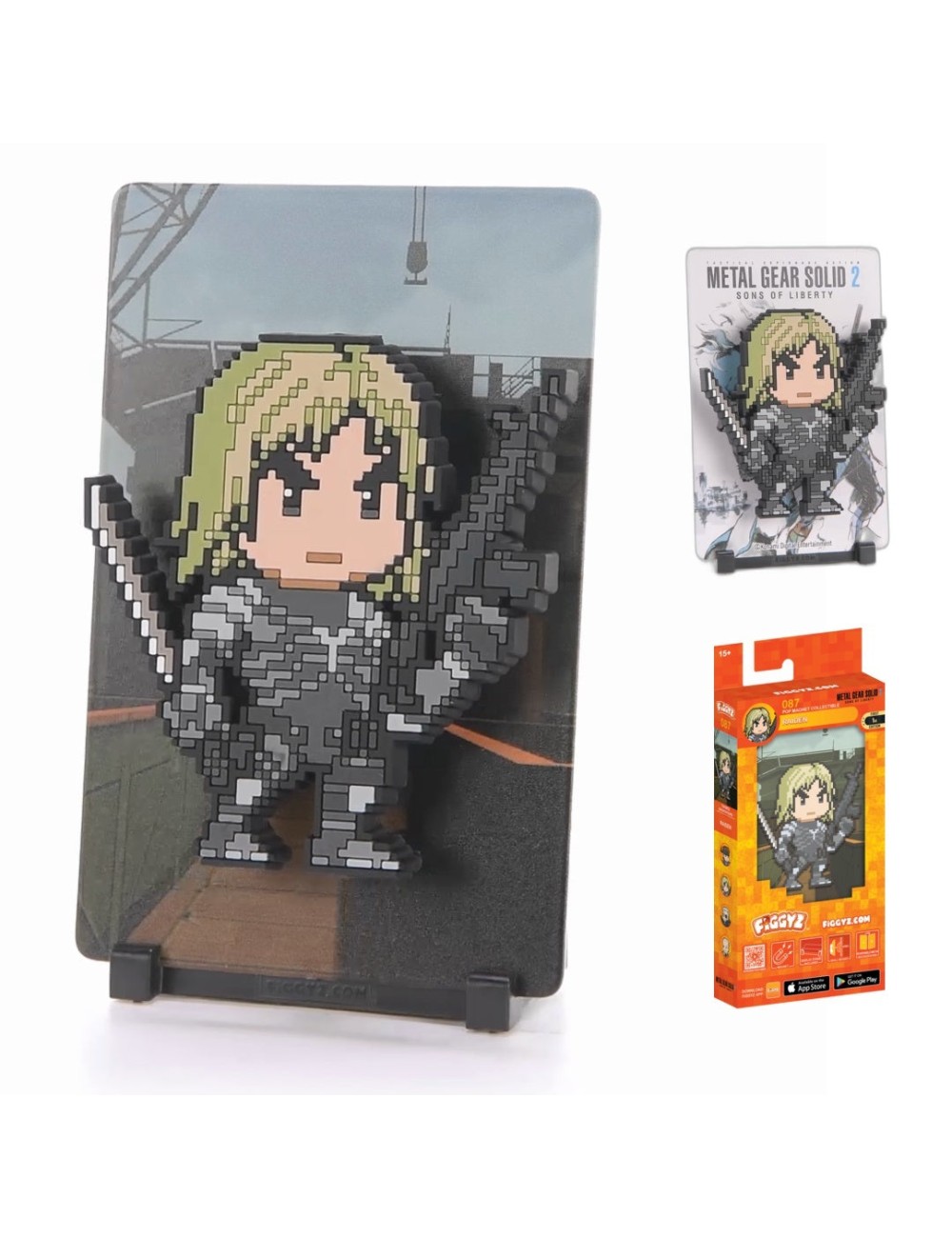 Figura FiGGYZ - Metal Gear Solid 2 - Raiden 087