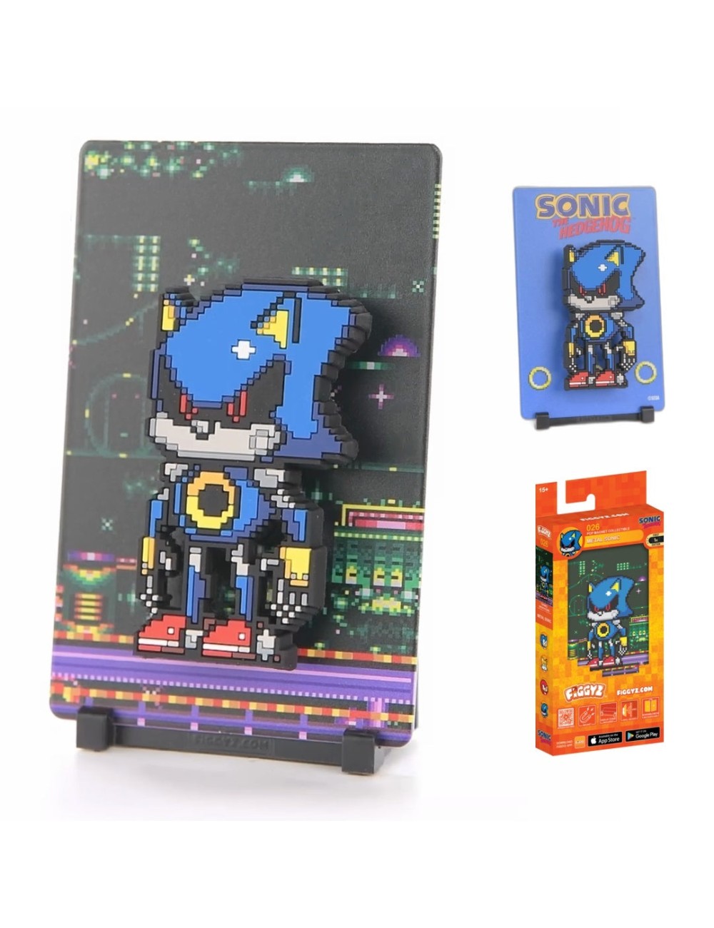 Figura FiGGYZ - Sonic the Hedgehog (Classic) - Metal Sonic 026