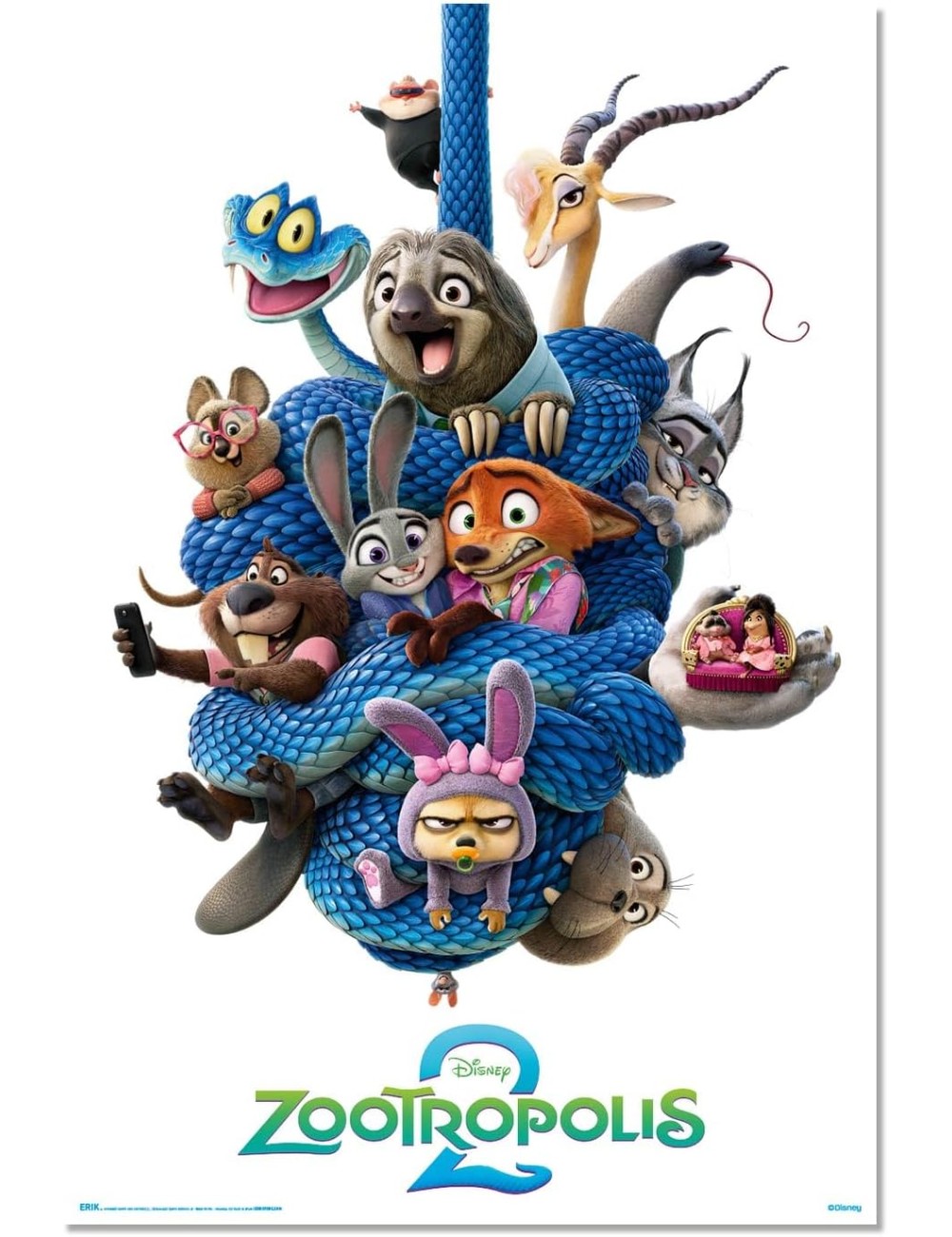 Poster Disney Zootropolis 2