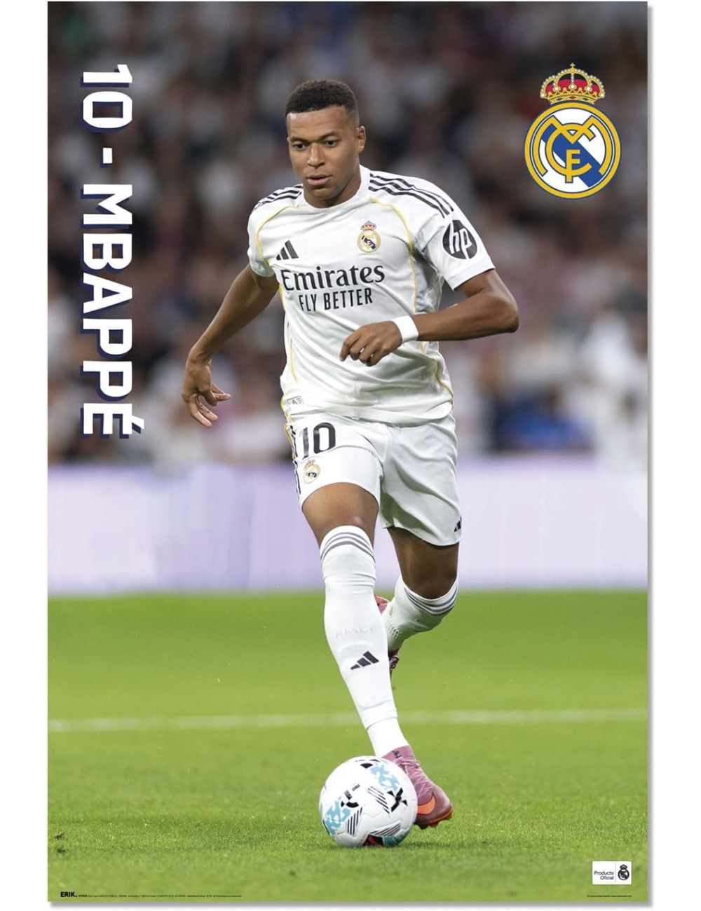 Poster Real Madrid 2025/2026 Mbappe