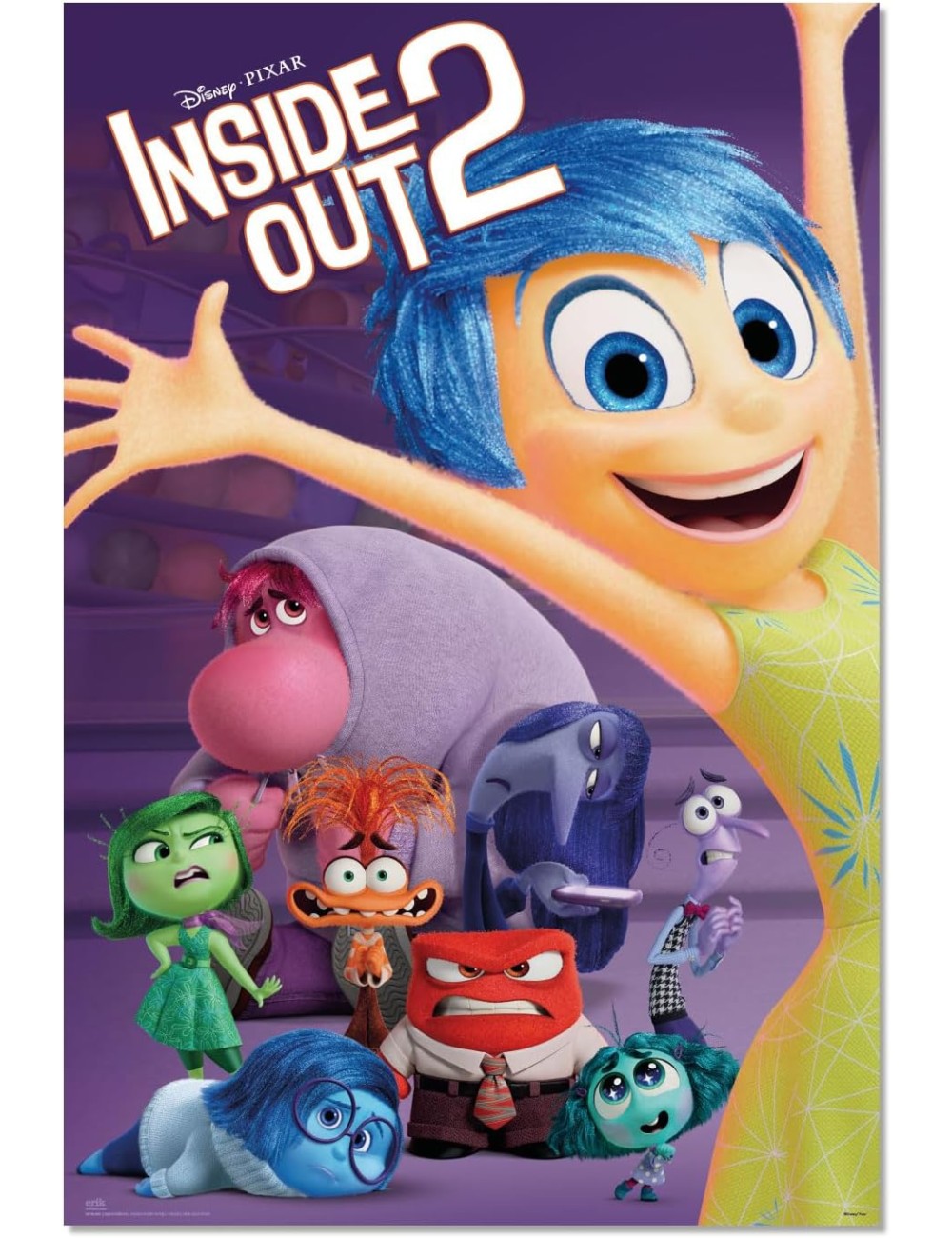 Poster Disney Pixar Inside Out 2