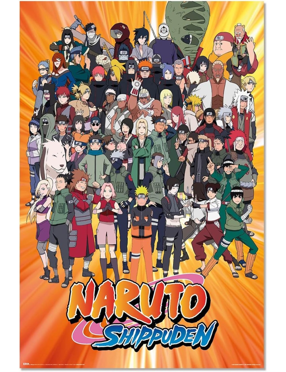 Poster Naruto Shippuden Characters