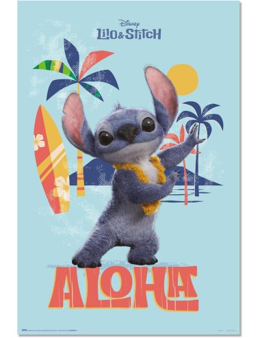 Poster Disney Stitch Live Action Aloha