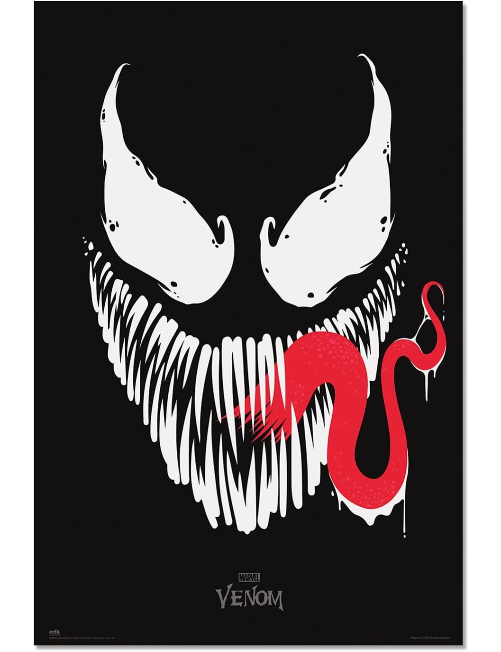 Poster Marvel Venom Black Face