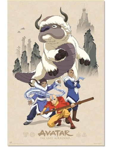 Poster Avatar The Legend Of Aang