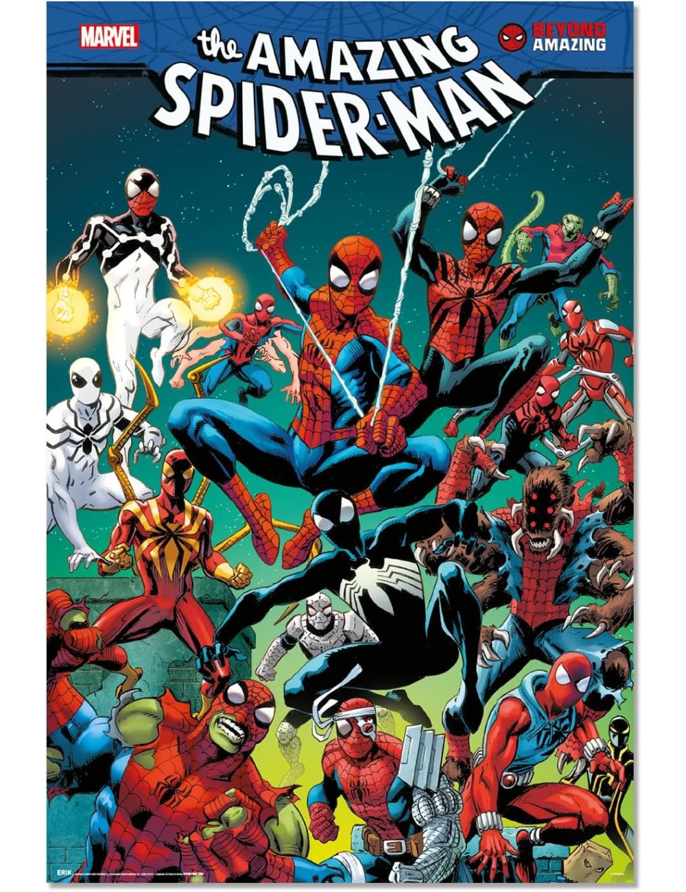 Poster Marvel Spiderman Spider Web