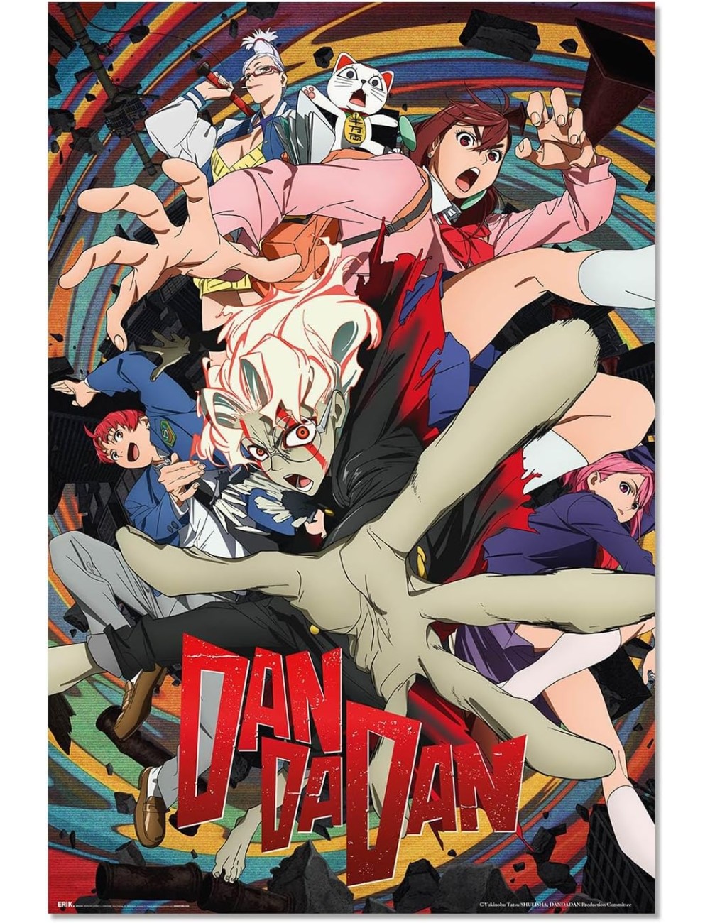 Poster Dan Da Dan Season 1 Characters